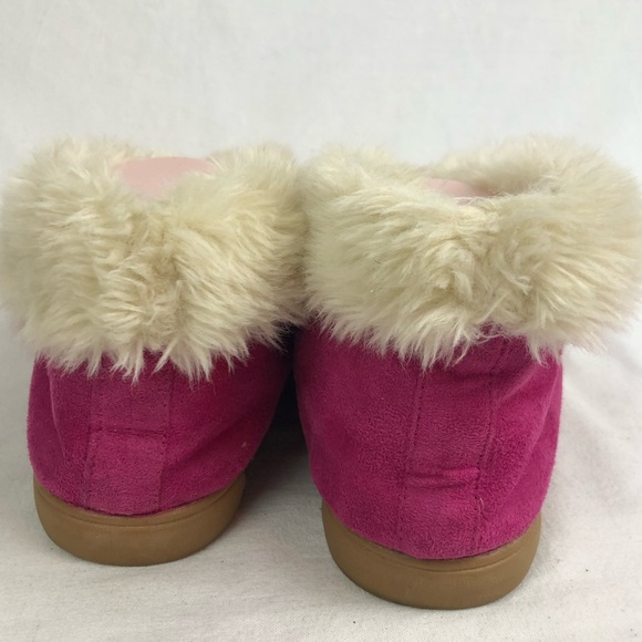 Steve Madden Slipper Shoes Ankle booties Pink Women’s L 9-10 Hard Bottoms - Picture 4 of 12